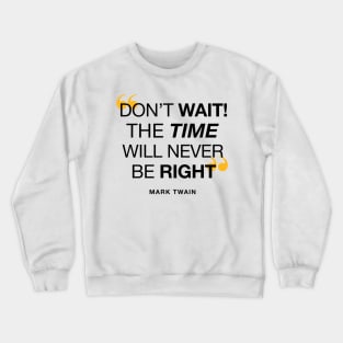 Time Crewneck Sweatshirt